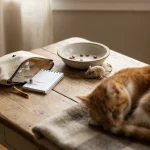 Professional header image for step-by-step guide: Caring for a Diabetic Cat While You Travel: Insulin, Flui...